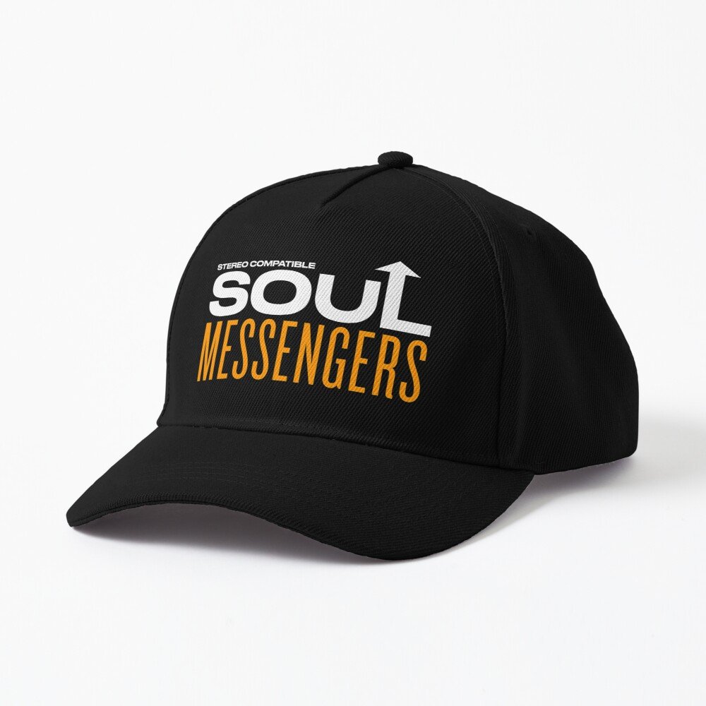 Soul Messengers white embroidered baseball cap